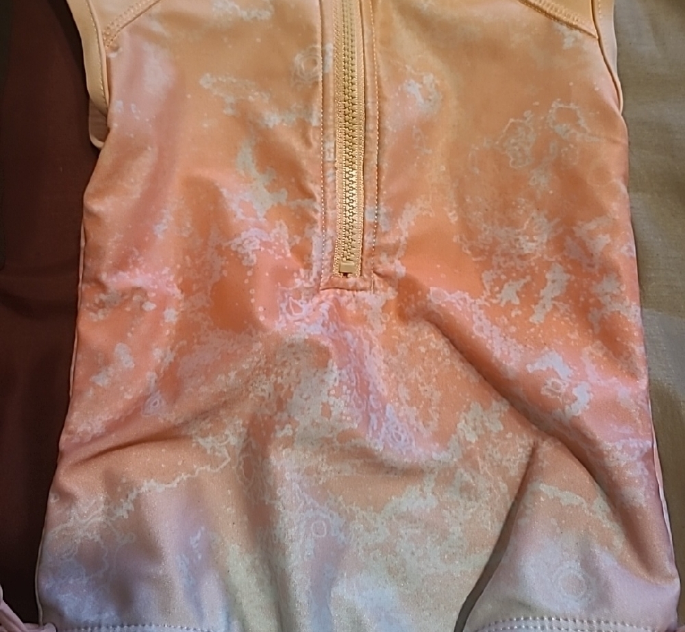 Pink Sleeveless Bodysuit with Zipper Detail - Picture 2 of 6